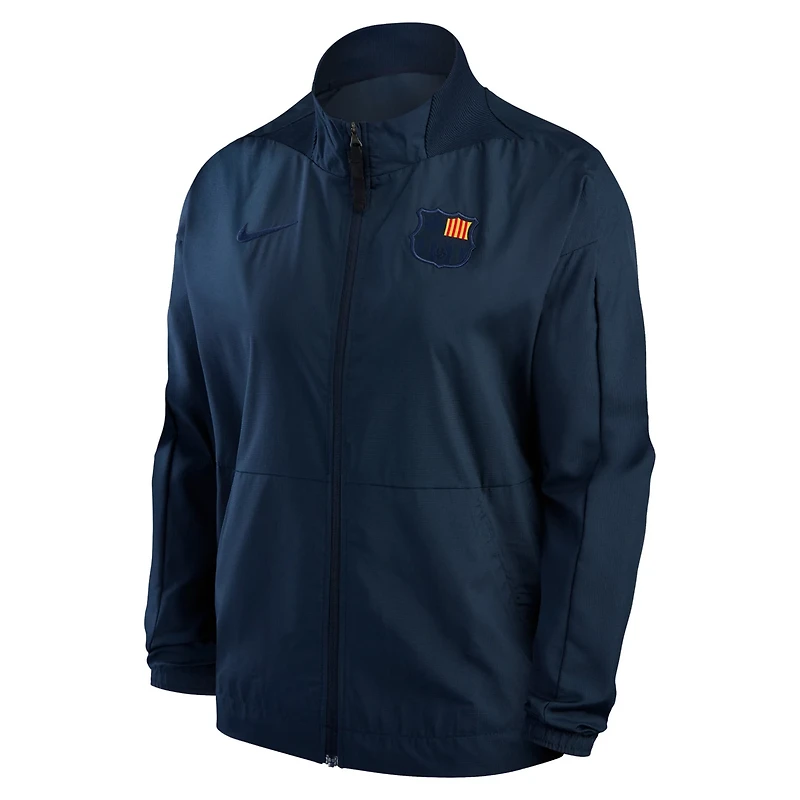 Nike Barcelona Team Anthem Raglan Performance Full-Zip Jacket