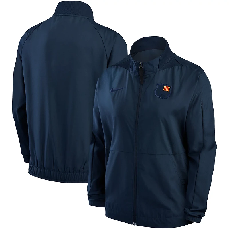 Nike Barcelona Team Anthem Raglan Performance Full-Zip Jacket