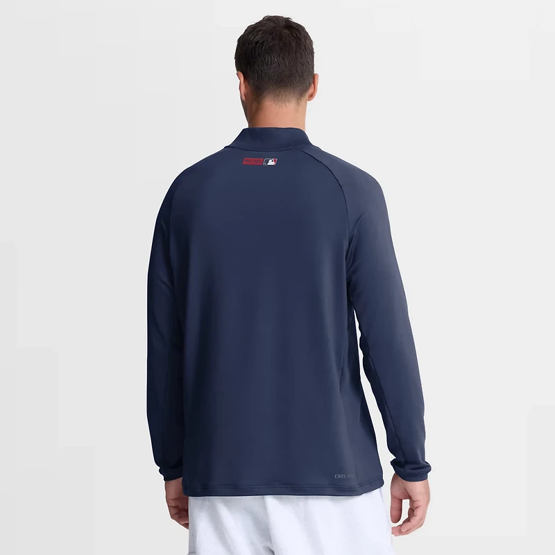 Nike Boston Red Sox Authentic Collection Dri-FIT Raglan Half-Zip Pullover