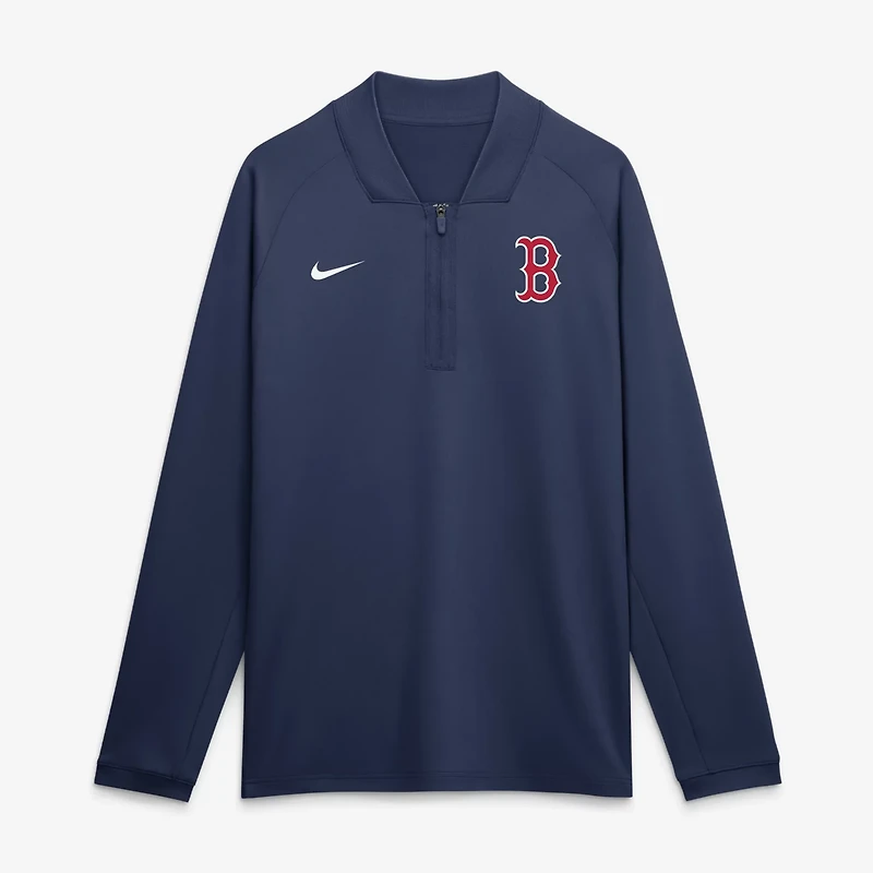 Nike Boston Red Sox Authentic Collection Dri-FIT Raglan Half-Zip Pullover