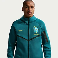 Nike Brazil National Team 2026 Tech Fleece Windrunner Raglan Full-Zip Hoodie