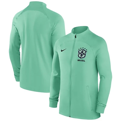 Nike Brazil National Team Strike Raglan Full-Zip Performance Track Jacket
