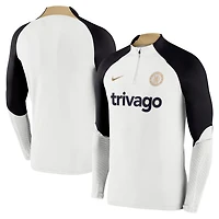 Nike Chelsea Strike Drill 2023/24 Performance Quarter-Zip Long Sleeve Top