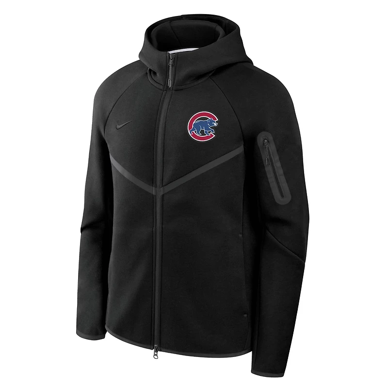 Nike Chicago Cubs Tech Fleece Windrunner Full-Zip Hoodie Jacket