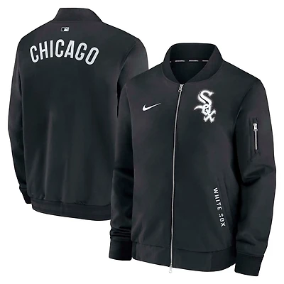 Nike Chicago White Sox Authentic Collection Dugout Full-Zip Bomber Jacket