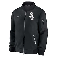 Nike Chicago White Sox Authentic Collection Dugout Relaxed Full-Zip Bomber Jacket