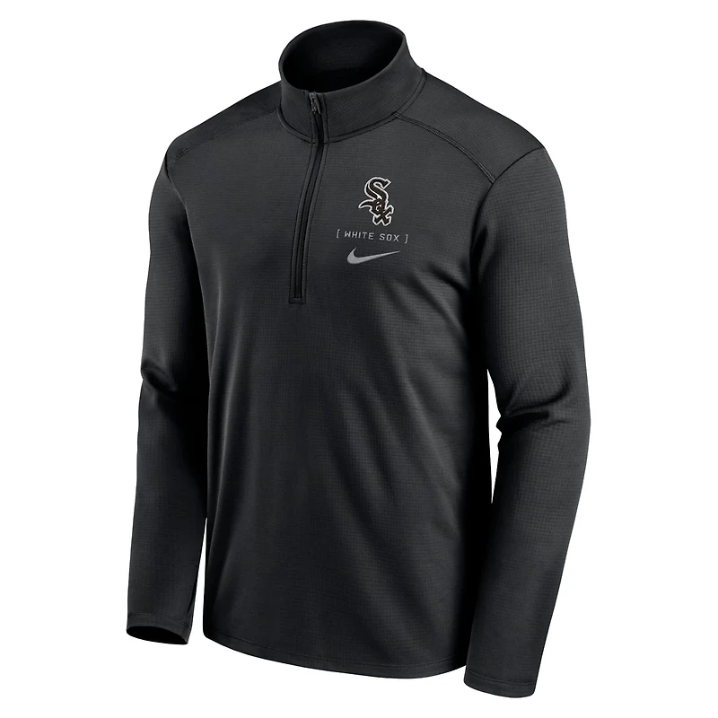 Nike Chicago White Sox Franchise Logo Pacer Performance Half-Zip Top