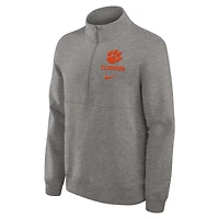 Nike Clemson Tigers Primetime Club Half-Zip Sweatshirt