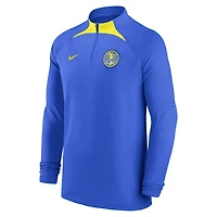 Nike Club America 2022 23 Strike Drill Performance Raglan Quarter-Zip Long Sleeve Top