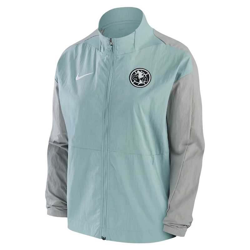 Nike Club America Team Anthem Raglan Performance Full-Zip Jacket