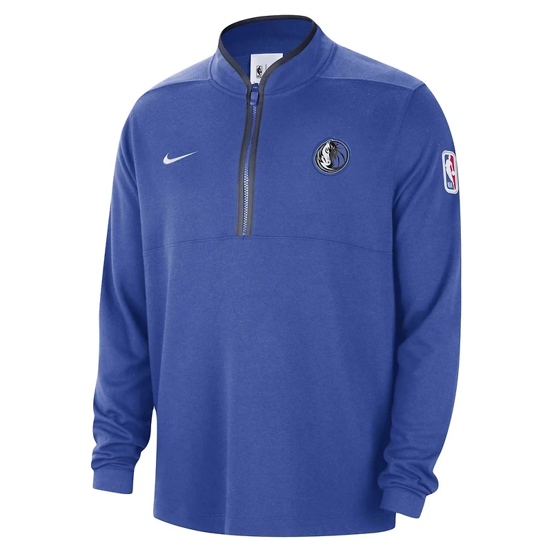 Nike Dallas Mavericks Authentic Performance Half-Zip Jacket