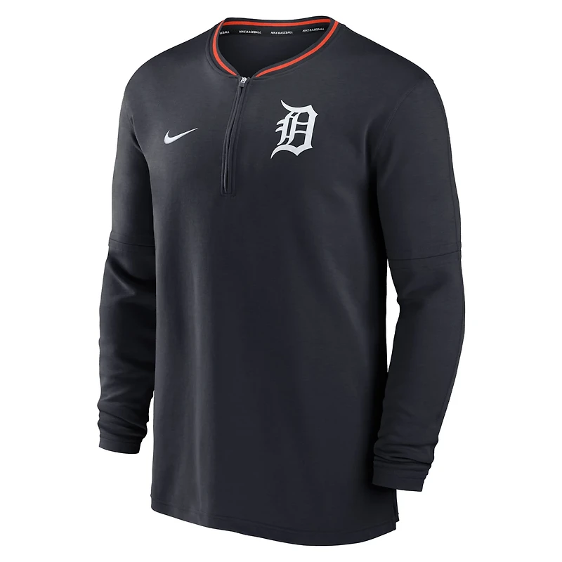 Nike Detroit Tigers Authentic Collection Performance Half-Zip Top