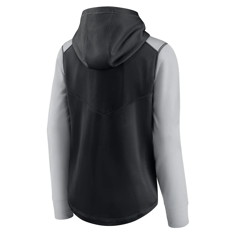 Nike /Gray Chicago White Sox Authentic Collection Baseball Performance Full-Zip Hoodie