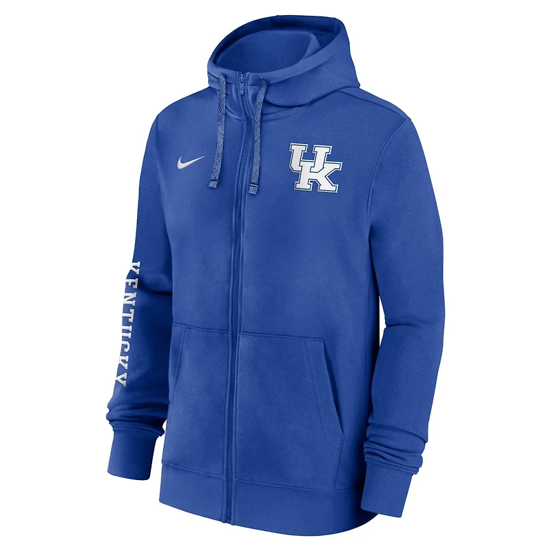 Nike Kentucky Wildcats 2024 Sideline Full-Zip Hoodie