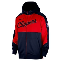 Nike LA Clippers Authentic On-Court Showtime Performance Full-Zip Hoodie