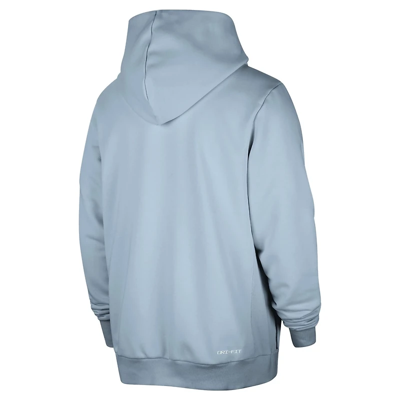 Nike Light Memphis Grizzlies Authentic Standard Issue Full-Zip Hoodie Jacket