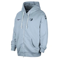 Nike Light Memphis Grizzlies Authentic Standard Issue Full-Zip Hoodie Jacket
