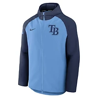 Nike Light Navy Tampa Bay Rays Authentic Collection Raglan Performance Full-Zip Jacket