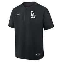 Nike Los Angeles Dodgers Authentic Collection Dri-FIT Quarter-Zip Windshirt