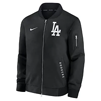 Nike Los Angeles Dodgers Authentic Collection Dugout Full-Zip Bomber Jacket