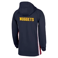 Nike Men’s Denver Nuggets Authentic On Court Zone Dri-FIT 1/4-Zip Hoodie Jacket