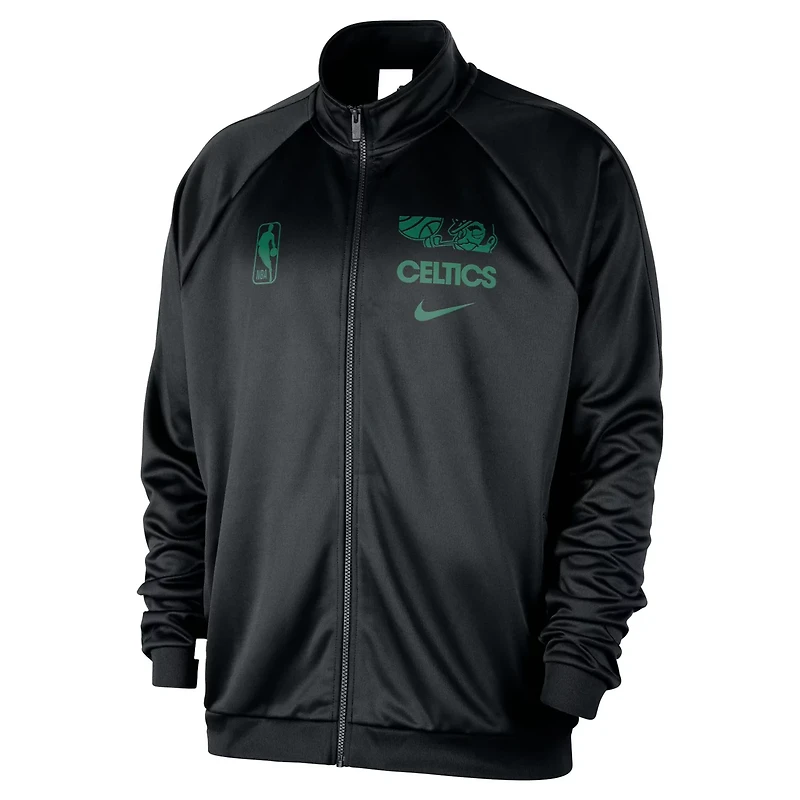 Nike Men’s Boston Celtics Courtside Pique Club Full-Zip Track Jacket