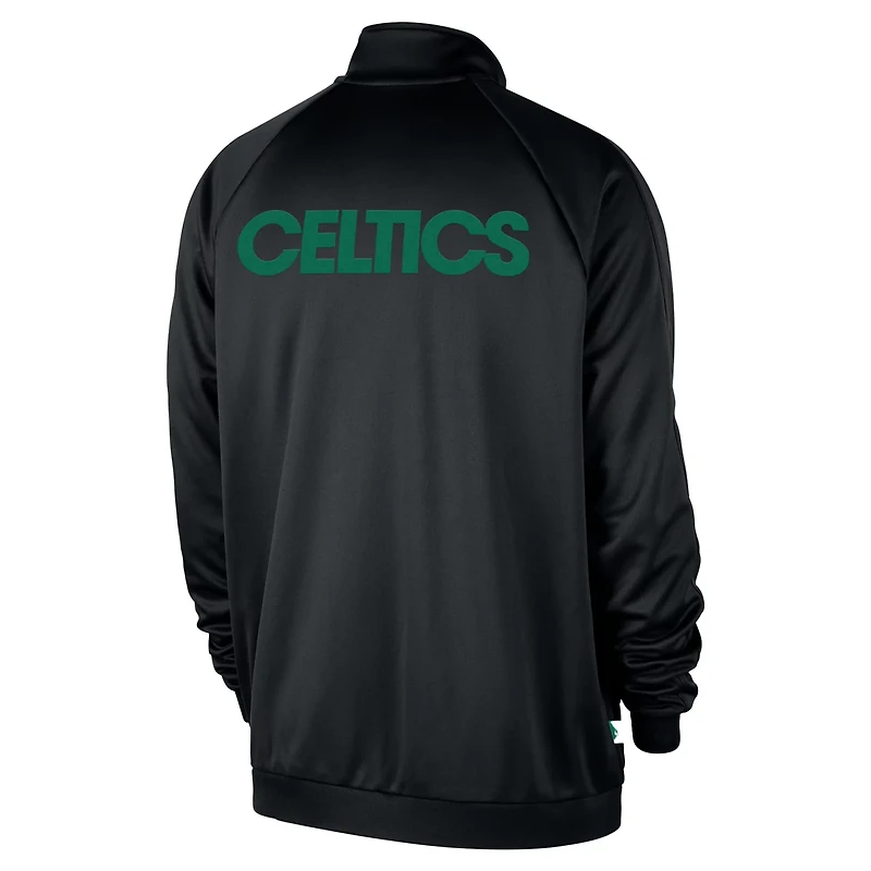 Nike Men’s Boston Celtics Courtside Pique Club Full-Zip Track Jacket
