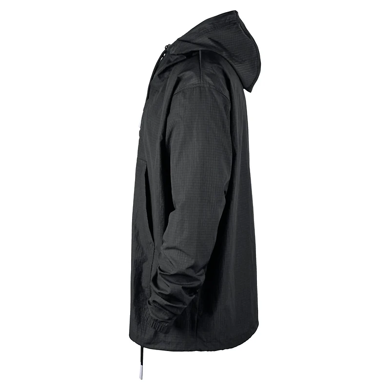 Nike Brooklyn Nets Courtside Premium Club Anorak Quarter-Zip Hoodie Jacket