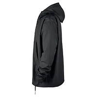 Nike Brooklyn Nets Courtside Premium Club Anorak Quarter-Zip Hoodie Jacket