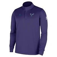 Nike Men’s Charlotte Hornets 2025-26 Dri-Fit Authentic 1/4-Zip Coaches Jacket
