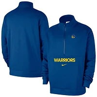 Nike Golden State Warriors Courtside Club Half-Zip Jacket