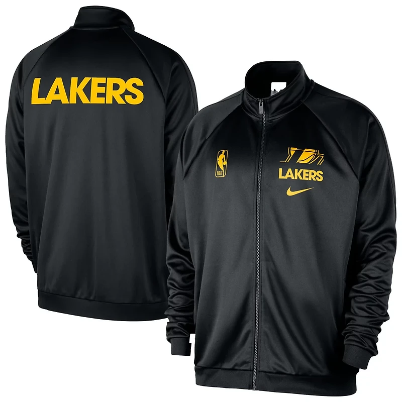 Nike Los Angeles Lakers Courtside Pique Club Full-Zip Track Jacket