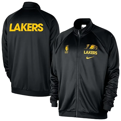 Nike Los Angeles Lakers Courtside Pique Club Full-Zip Track Jacket