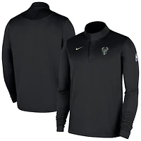Nike Men’s Milwaukee Bucks 2025-26 Dri-FIT Authentic 1/4-Zip Coaches Jacket