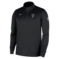 Nike Men’s Milwaukee Bucks 2025-26 Dri-FIT Authentic 1/4-Zip Coaches Jacket