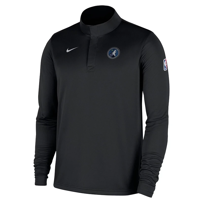 Nike Men’s Minnesota Timberwolves 2025-26 Dri-FIT Authentic 1/4-Zip Coaches Jacket