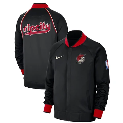 Nike Men’s Portland Trail Blazers 2023/24 City Edition Authentic Showtime Performance Raglan Full-Zip Jacket