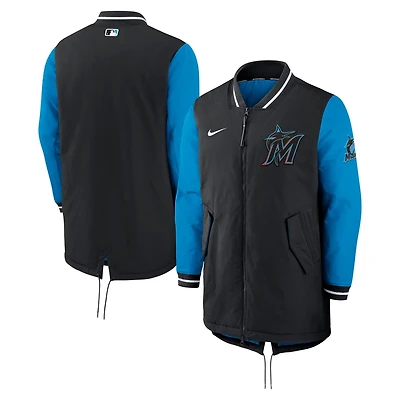 Nike Miami Marlins Dugout Performance Full-Zip Jacket