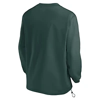 Nike Michigan State Spartans 2024 Sideline Pullover Windshirt