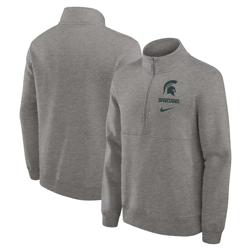 Nike Michigan State Spartans Primetime Club Half-Zip Sweatshirt