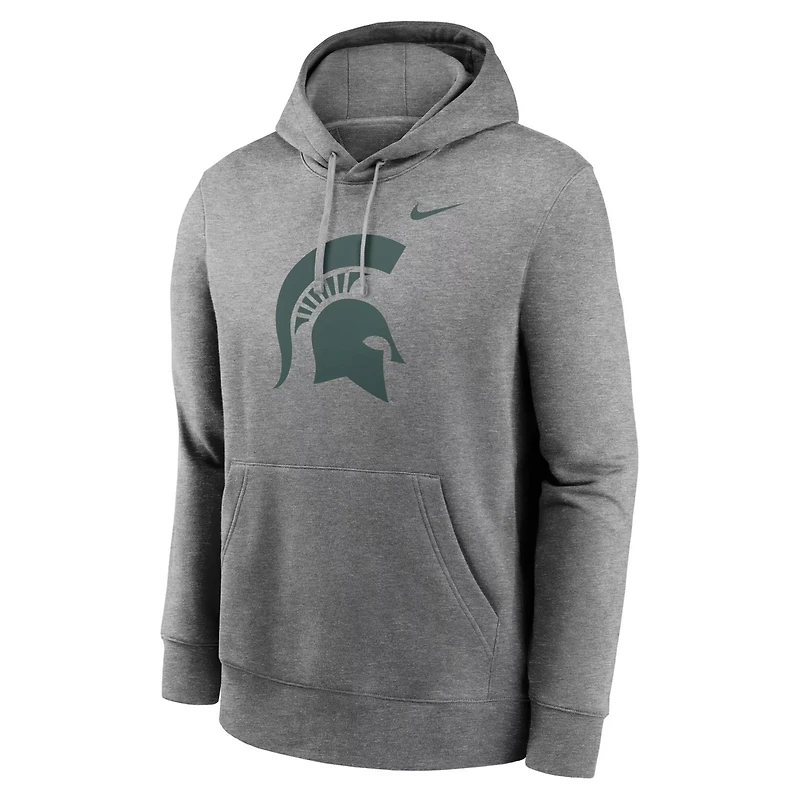 Nike Michigan State Spartans Primetime Evergreen Club Fleece Pullover Hoodie