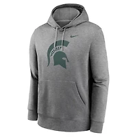 Nike Michigan State Spartans Primetime Evergreen Club Fleece Pullover Hoodie