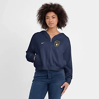 Nike Milwaukee Brewers Lightweight Full-Zip Hoodie