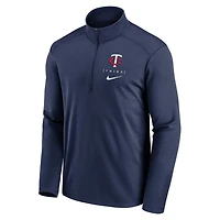 Nike Minnesota Twins Franchise Logo Pacer Performance Half-Zip Top