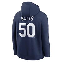 Nike Mookie Betts Los Angeles Dodgers Player Name  Number Club Pullover Hoodie