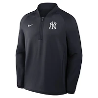 Nike New York Yankees Authentic Collection Dri-FIT Raglan Half-Zip Pullover