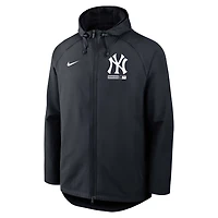 Nike New York Yankees Authentic Collection Raglan Therma-FIT Full-Zip Hooded Jacket