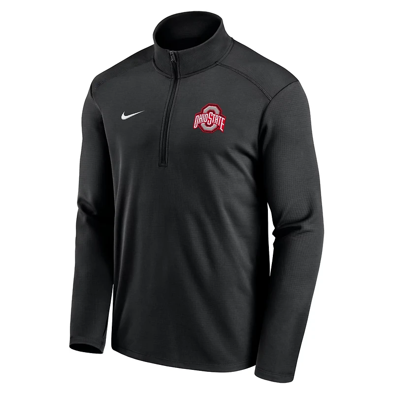 Nike Ohio State Buckeyes Primetime Pacer Performance Half-Zip Top