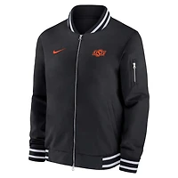 Nike Oklahoma State Cowboys Full-Zip Bomber Jacket