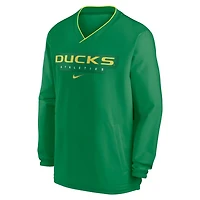 Nike Oregon Ducks 2024 Sideline Pullover Windshirt